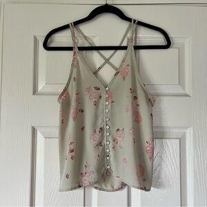 Flowy Floral Tank Top | Sadie & Sage (Pitaya)